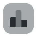Chart Square SVG Icon